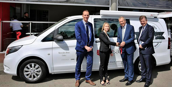 Mercedes-Benz Unley support the City Salvos Church Adelaide